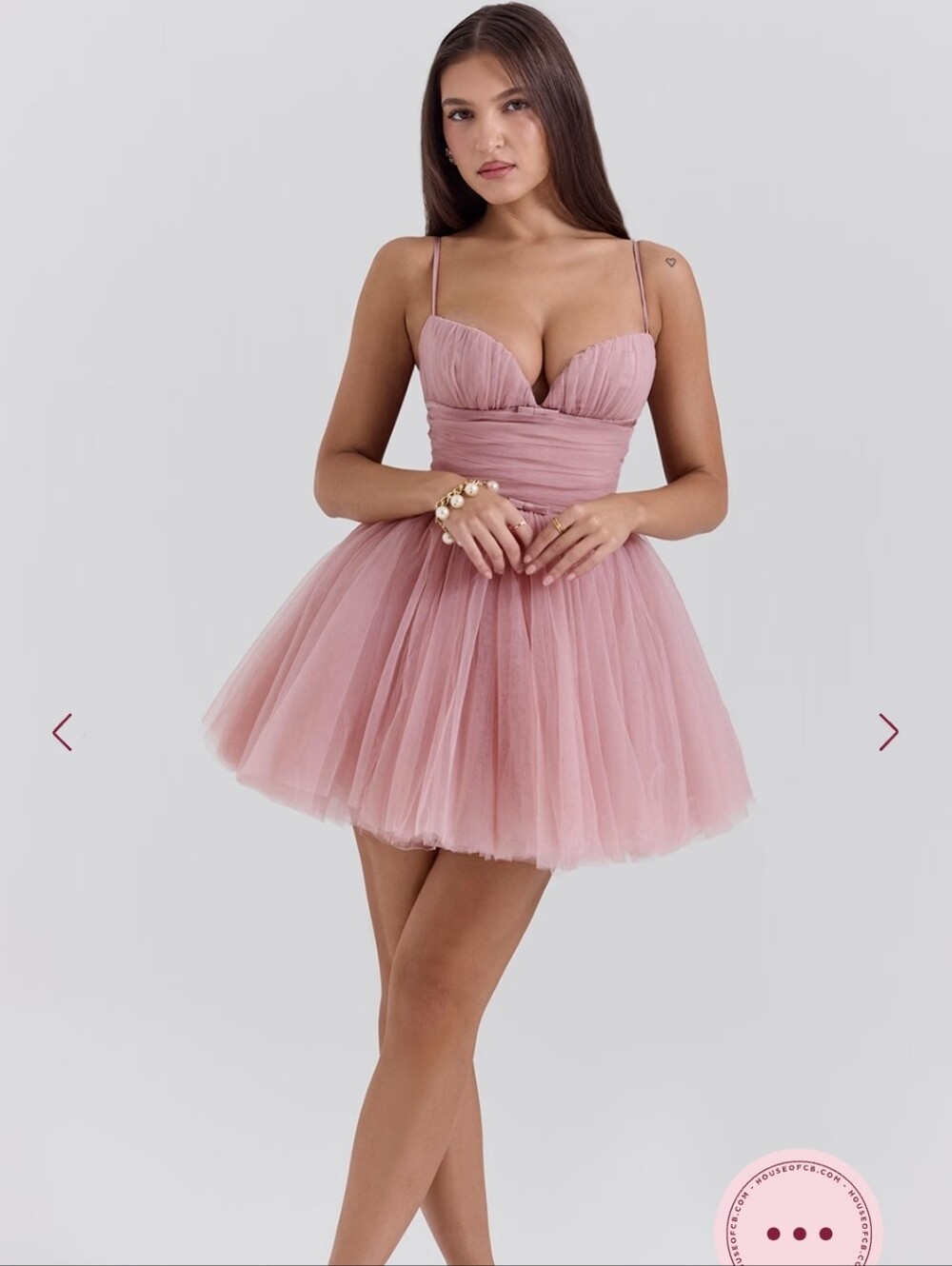 House of CB Princess Tulle Mini Dress